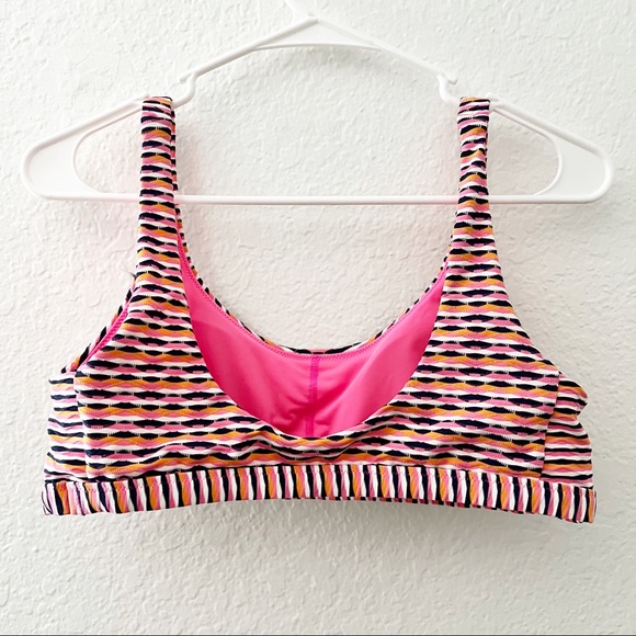 Athleta | Pink Marbella Scoop Neck Bikini Top - Picture 2 of 5